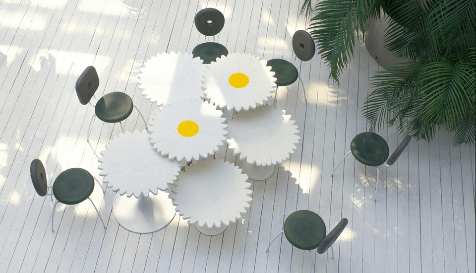 Alice Outdoor Table by Serralunga Furniture Tables